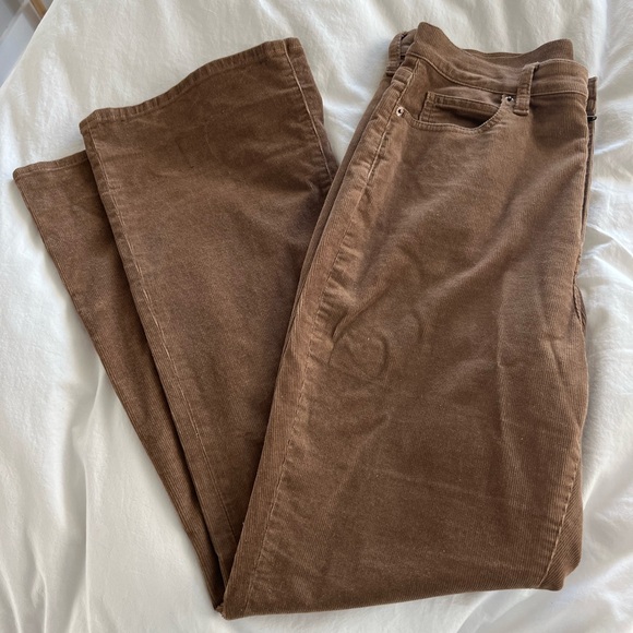 Uniqlo Pants - Uniqlo size 6 Brown Corduroy Pants